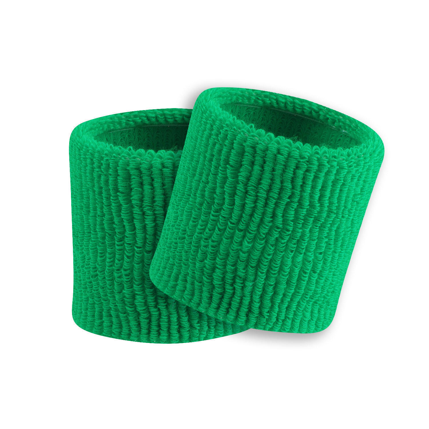 Pair of sponge wristbands for adults 8 cm