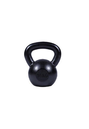 Kettlebell - 2 bis 32 kg Gewichte, Silber oder Schwarz - Kugelhantel