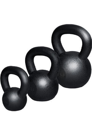 Kettlebell Gusseisen SET 4KG + 8KG + 12KG