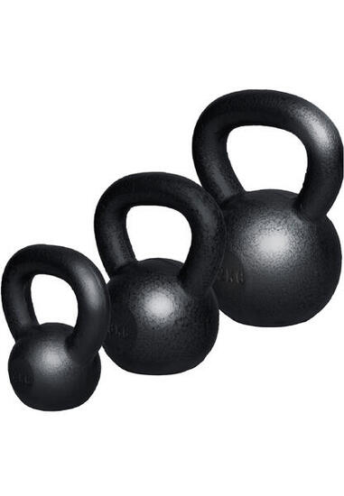 Kettlebell Gusseisen SET 4KG + 8KG + 12KG