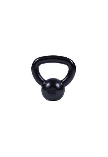 KETTLEBELL EN FONTE NOIRE | MUSCULATION | POIDS AU CHOIX