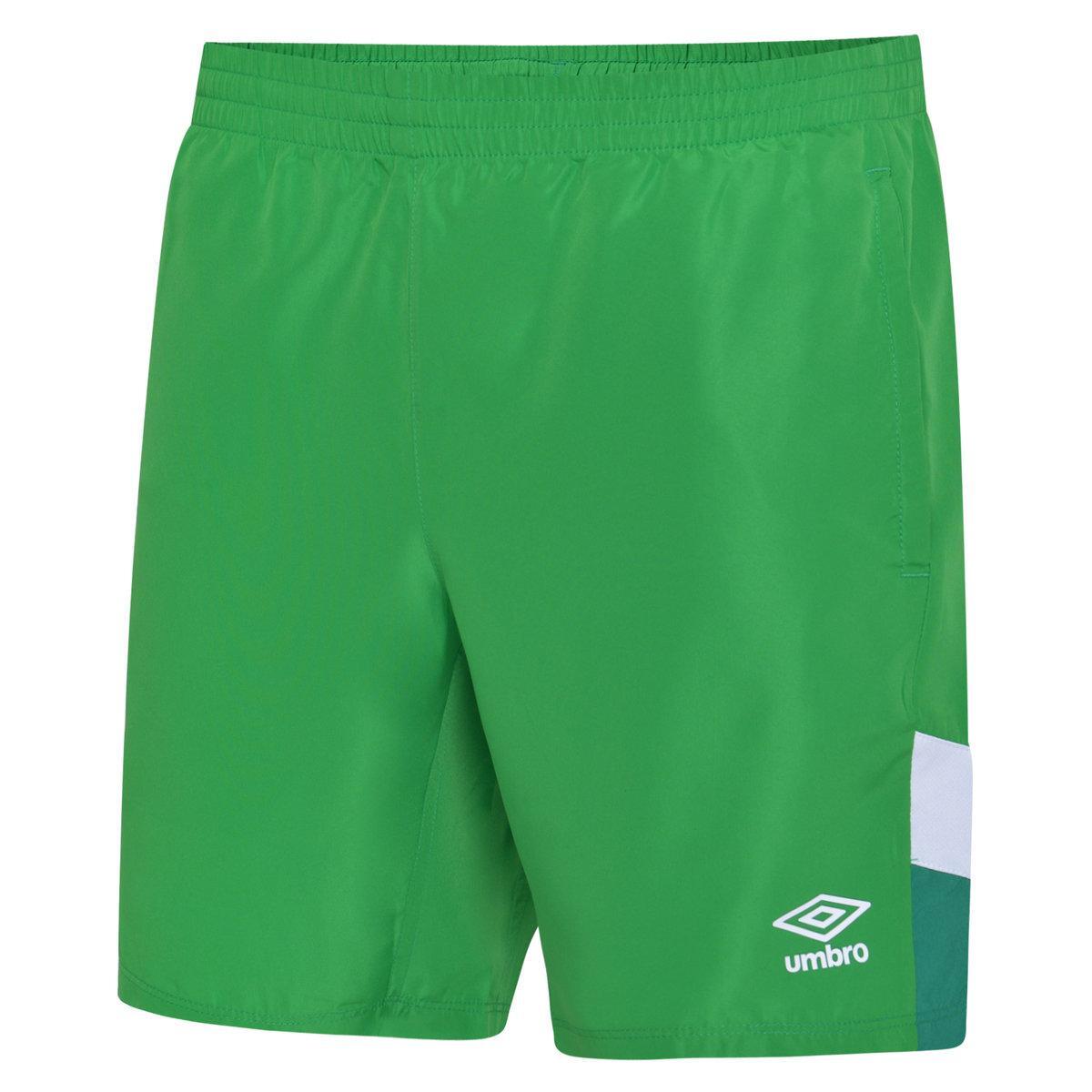 Childrens/Kids Training Shorts (Emerald/Lush Meadows/Brilliant White) 1/1