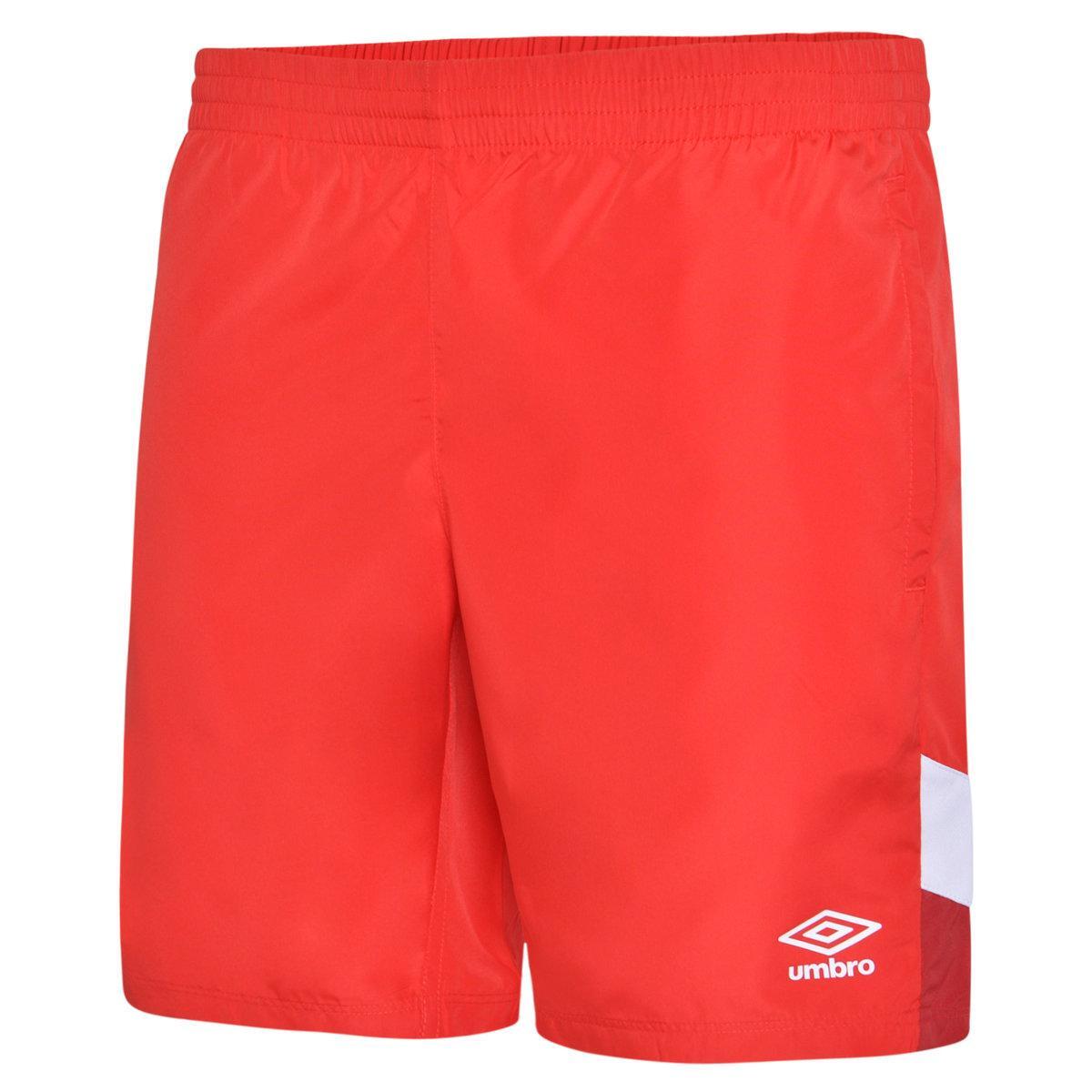 Pantaloncini per bambini (rosso / rosso / bianco)