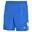 Shorts für Training Kinder Königsblau/Ibiza-Blau/ Brillantes Weiß
