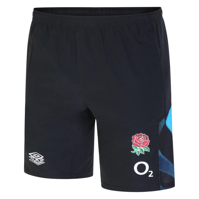 England Rugby Short 22/23 Homme (Noir / Rouge / Vert / Bleu)
