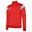 Jacke für Kinder Zinnoberrot/Chili-Pfeffer-Rot/ Brillantes Weiß