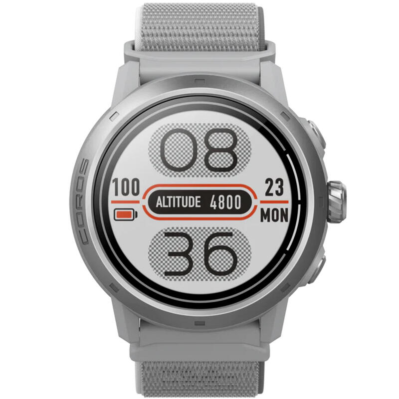 Montre d'aventure GPS Premium / Montre de sport - Coros APEX 2 Pro (gris)