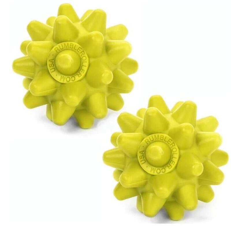 2 RumbleRoller Beastie Massage Ball Set (Xtra Firm)