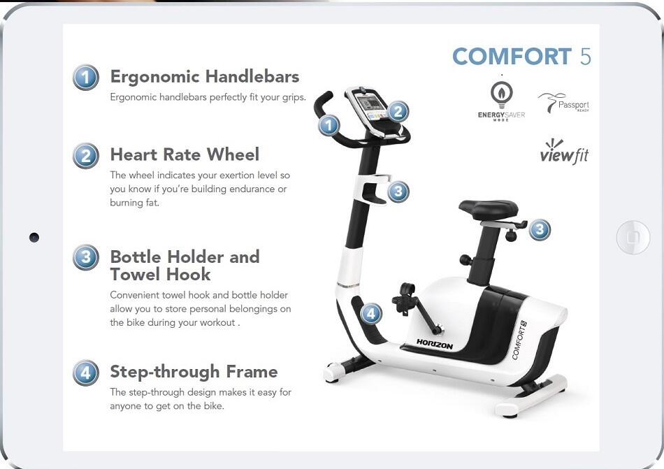 Horizon comfort 5i upright bike sale