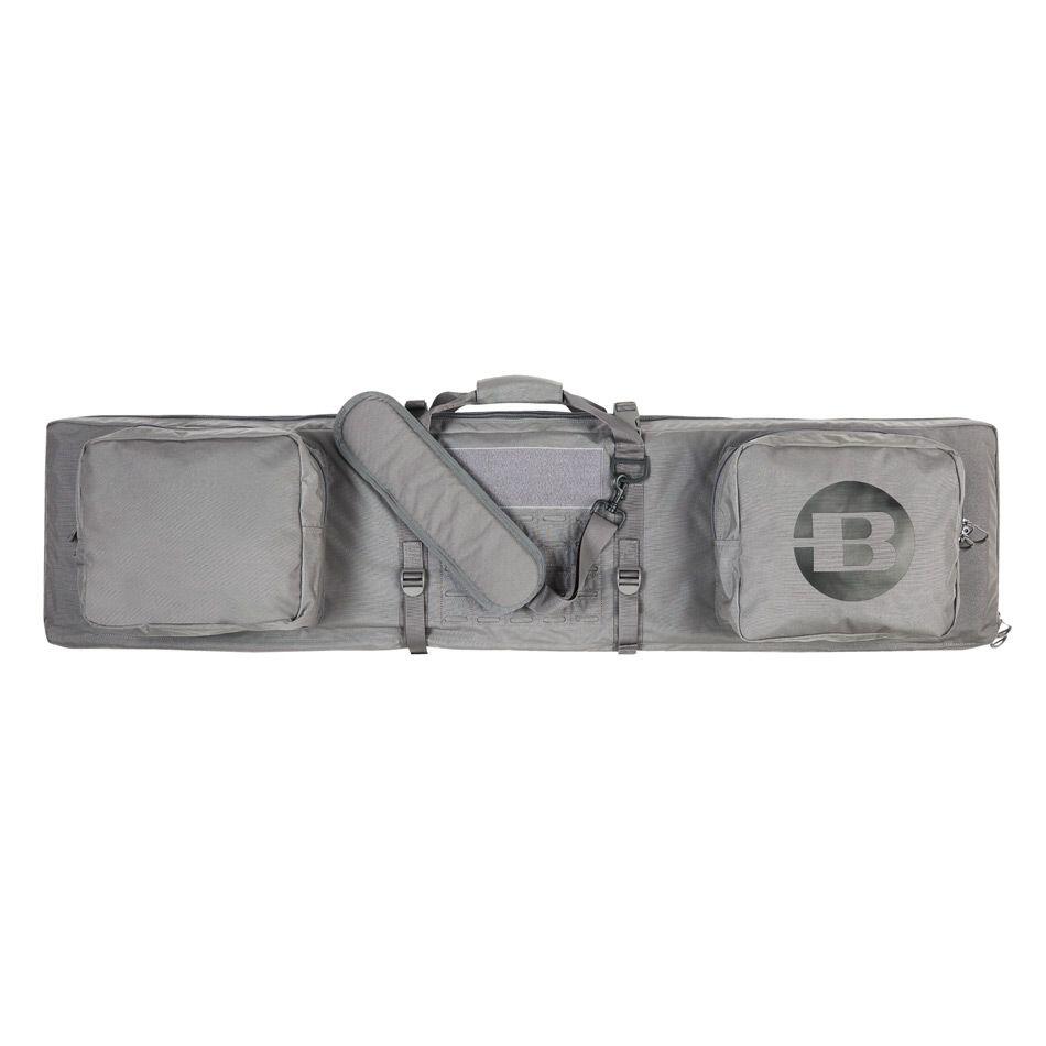 BERGARA Bolsa  acolchada Bergara para transportar 2 rifles y el resto del material gris