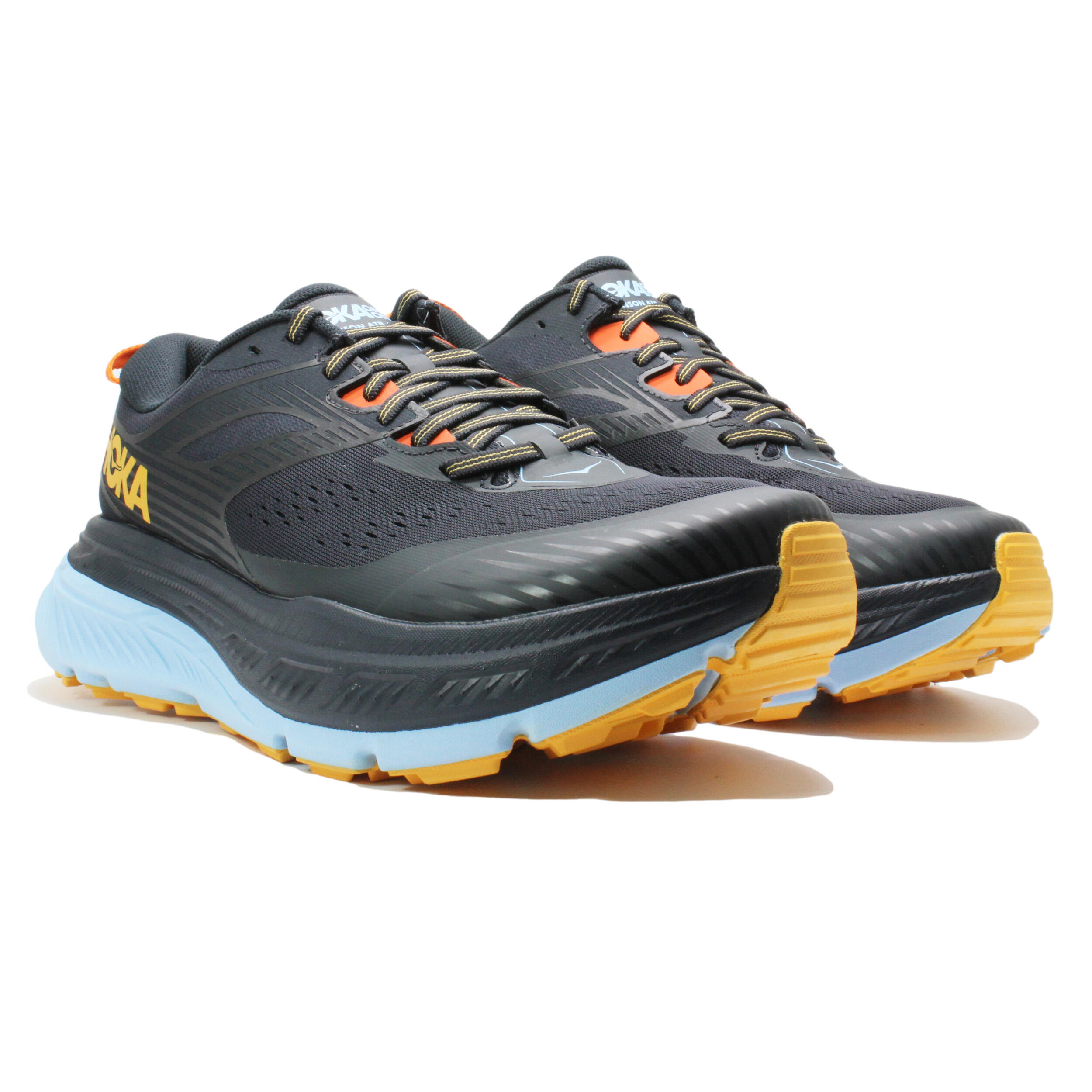 Hoka Stinson Atr 6 Mens Navy Running Shoes 4/5