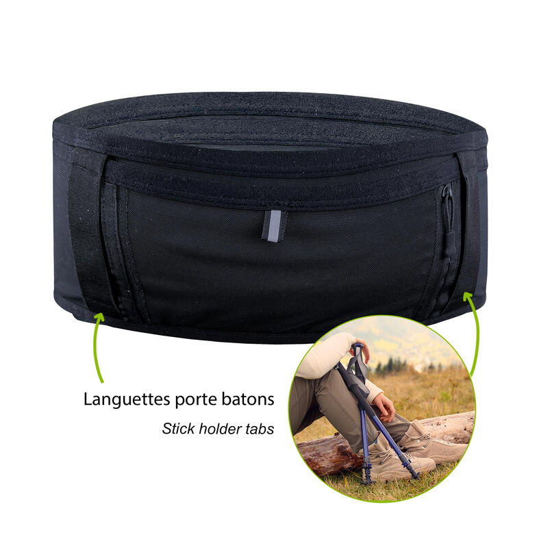 Ceinture de running 360° 2 - L - Noir