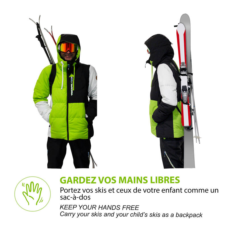 Ski Système pour porter paires de skis - Adulte - SKIBACK