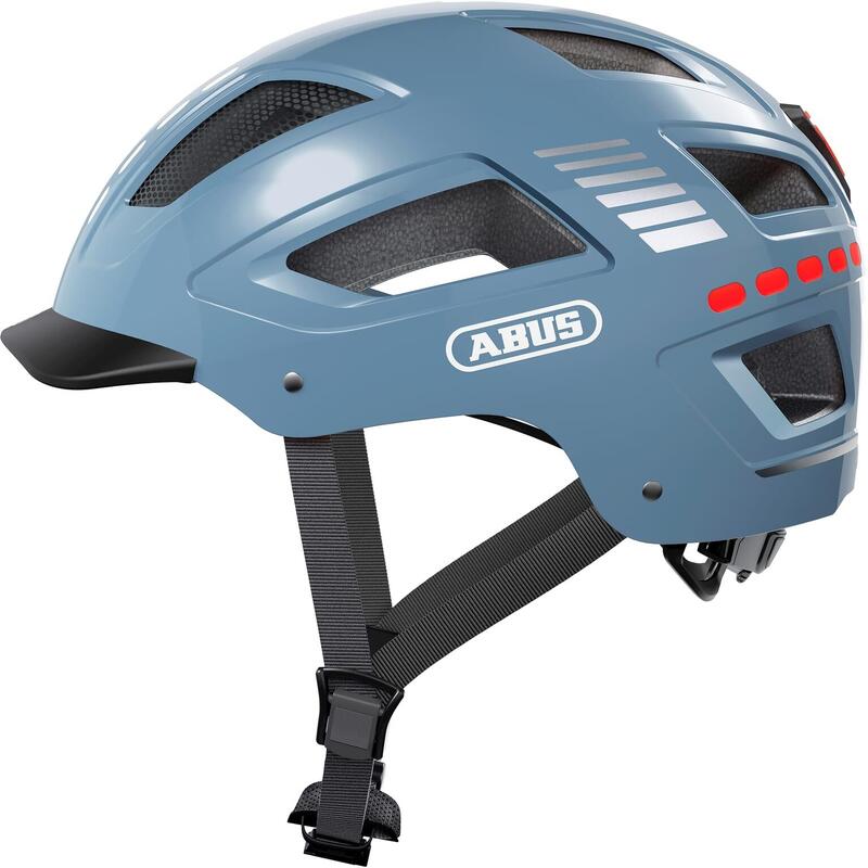 Casque de vélo Hyban 2.0 Signal LED Glacier