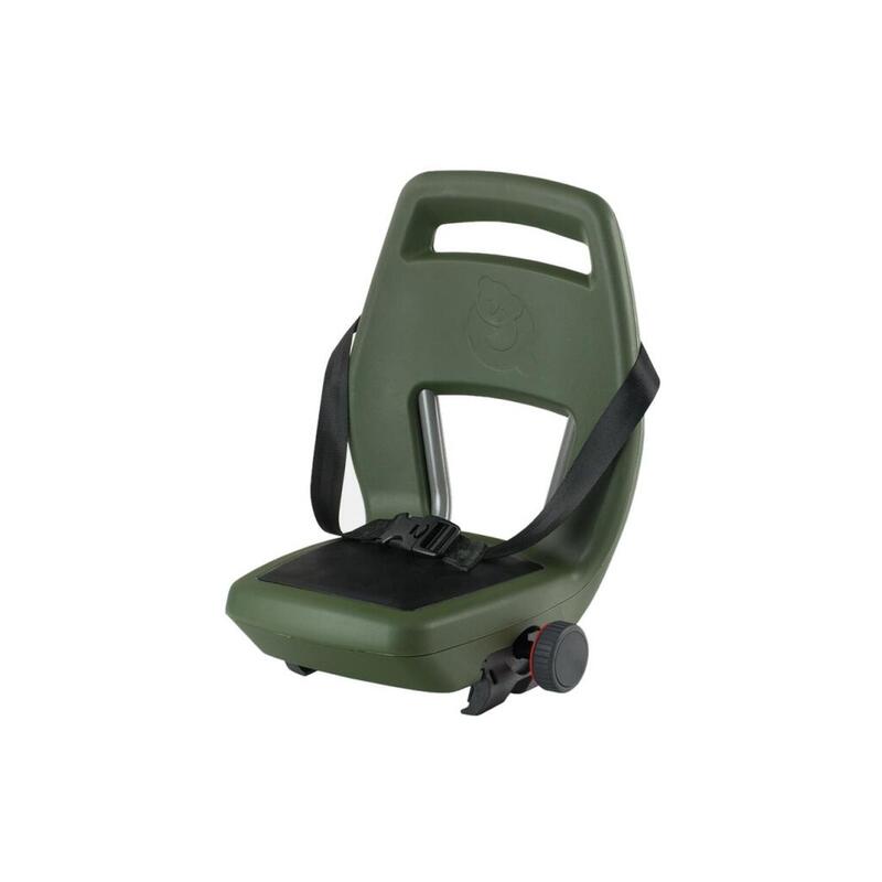 Sedile posteriore Junior 6+ - verde militare con cuscino nero