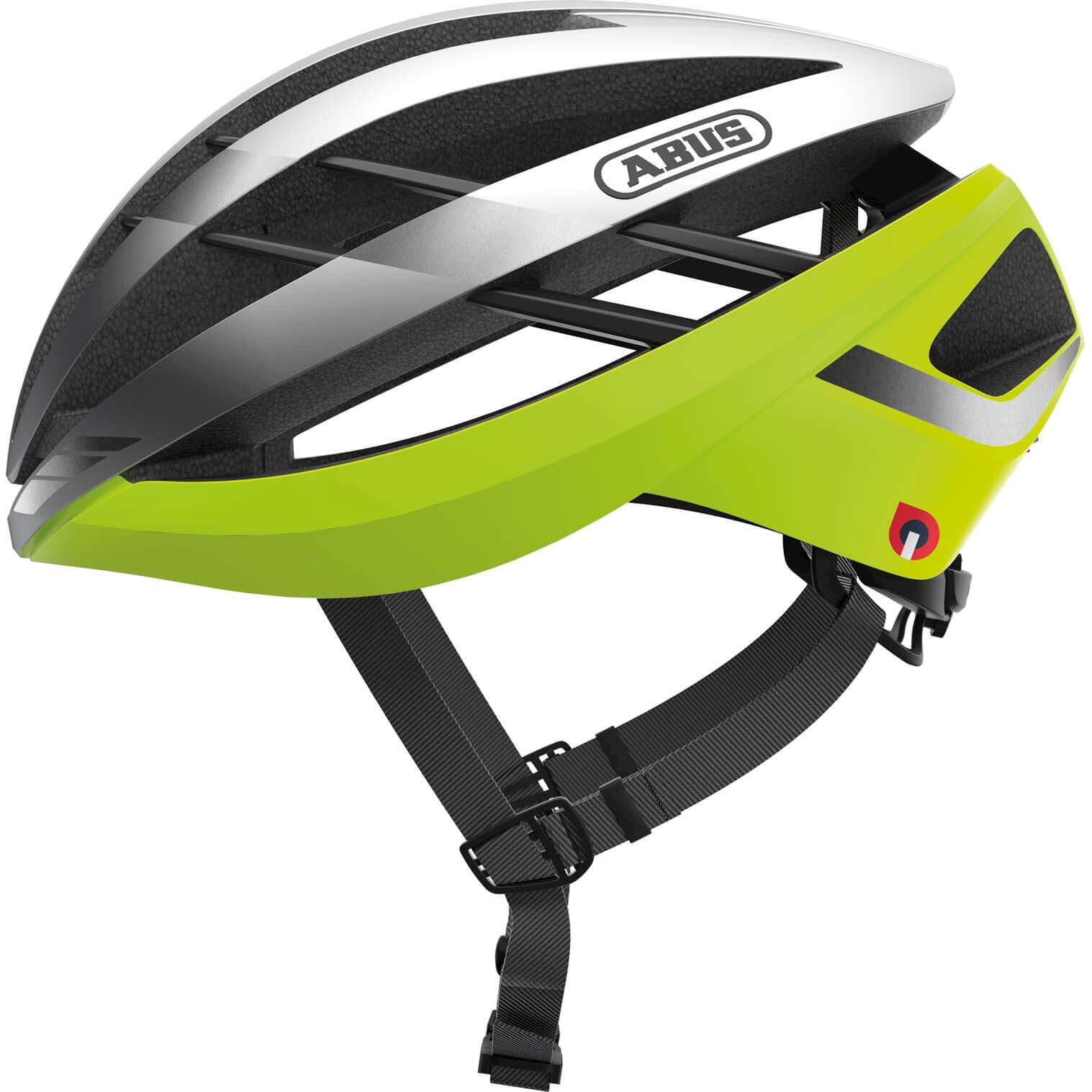 Helm Aventor Quin Neon Geel M 54-58 Cm 1/4