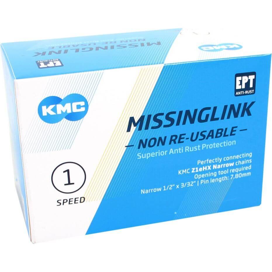 KMC KMC MissingLink Z1eHX NR EPT Zilver Narrow (40)