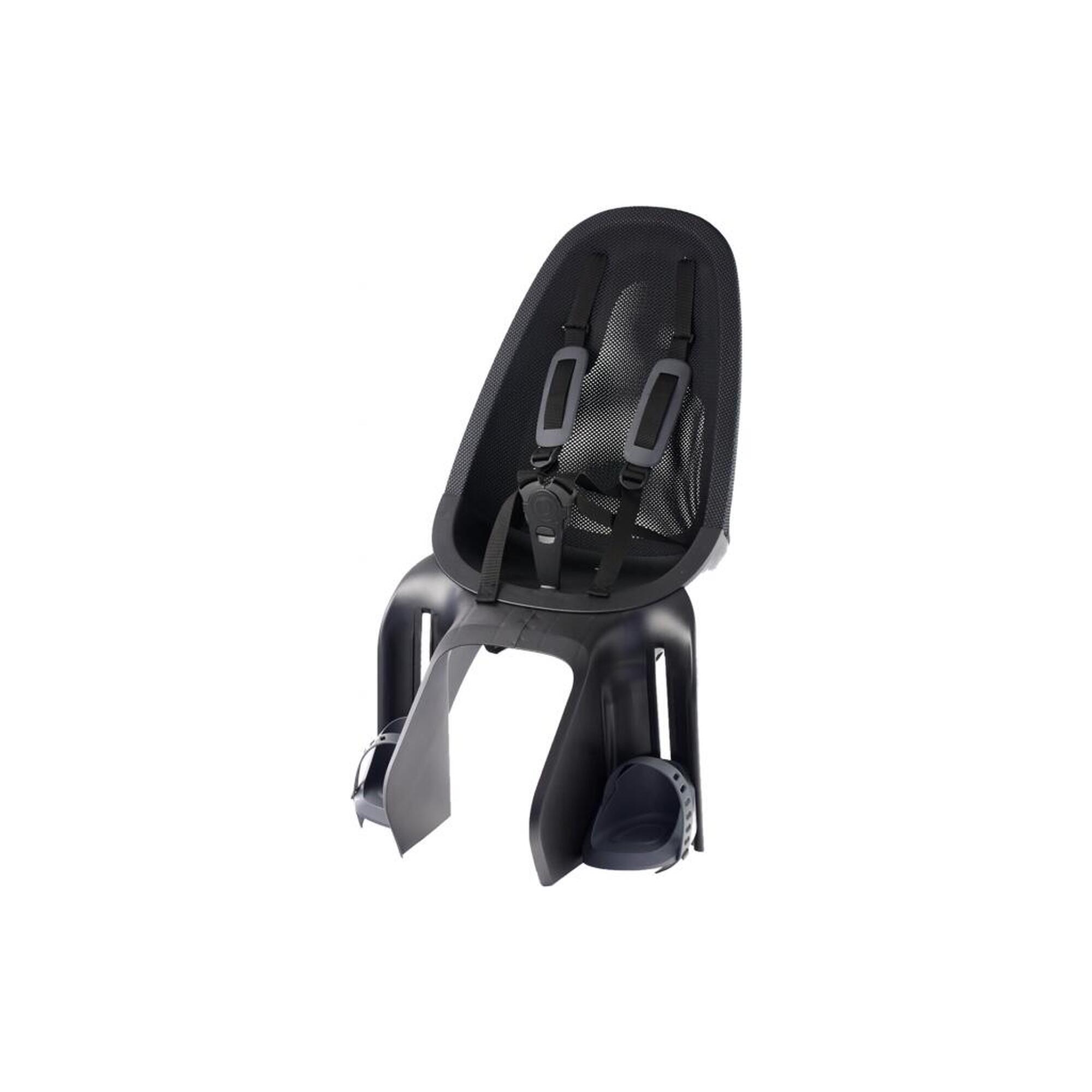Qibbel - Siège Enfant Rear Air - Noir - Fixation Au Cadre - Siège Vélo Enfant - Noir - Taille Unique - Decathlon