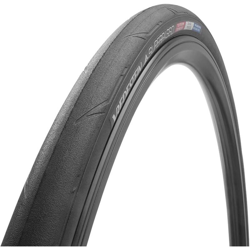 Pneu Extérieur Vélo Route Superpasso Tubeless 700 X 28C Noir