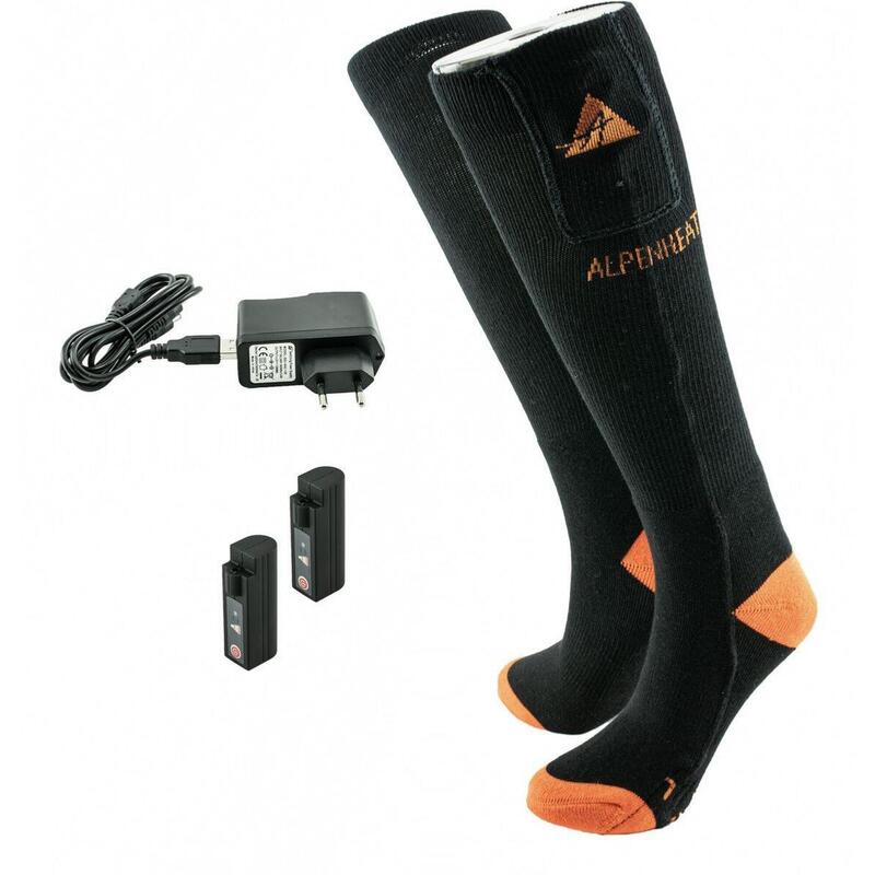 Chaussettes chauffantes 36/38 - Adulte - AJ26SOCKS ALPENHEAT