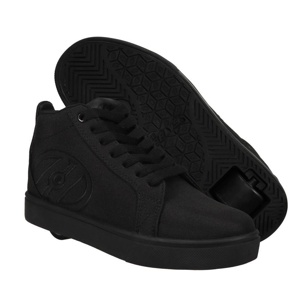 HEELYS Racer Mid 20 Triple Black Heely Shoe