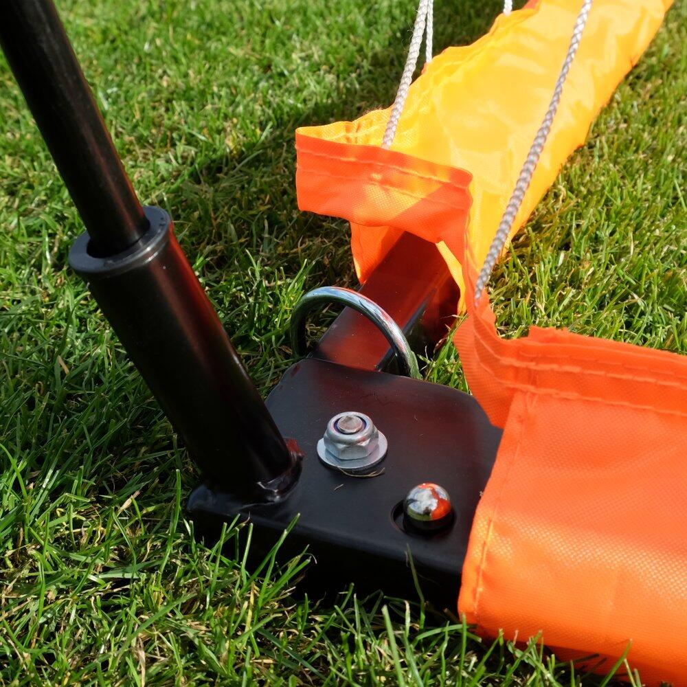 8ft x 6ft PROGOAL Portable Football Goal with Carry Bag 5/5