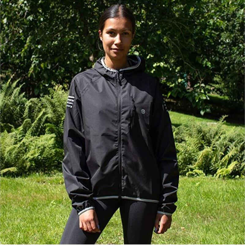 Jacke Signature schwarz reflektierend