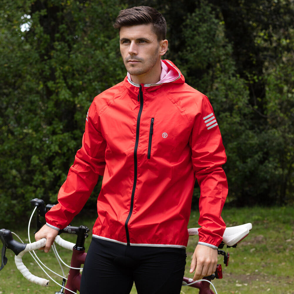 Reflective cycling jacket discount decathlon