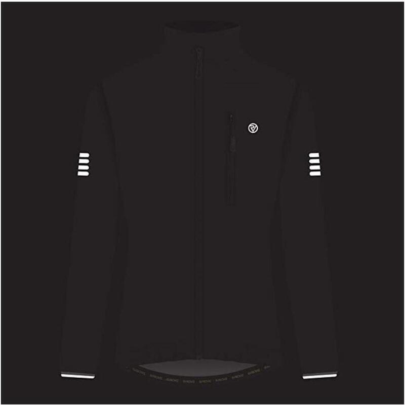 Jacke Signature schwarz reflektierend