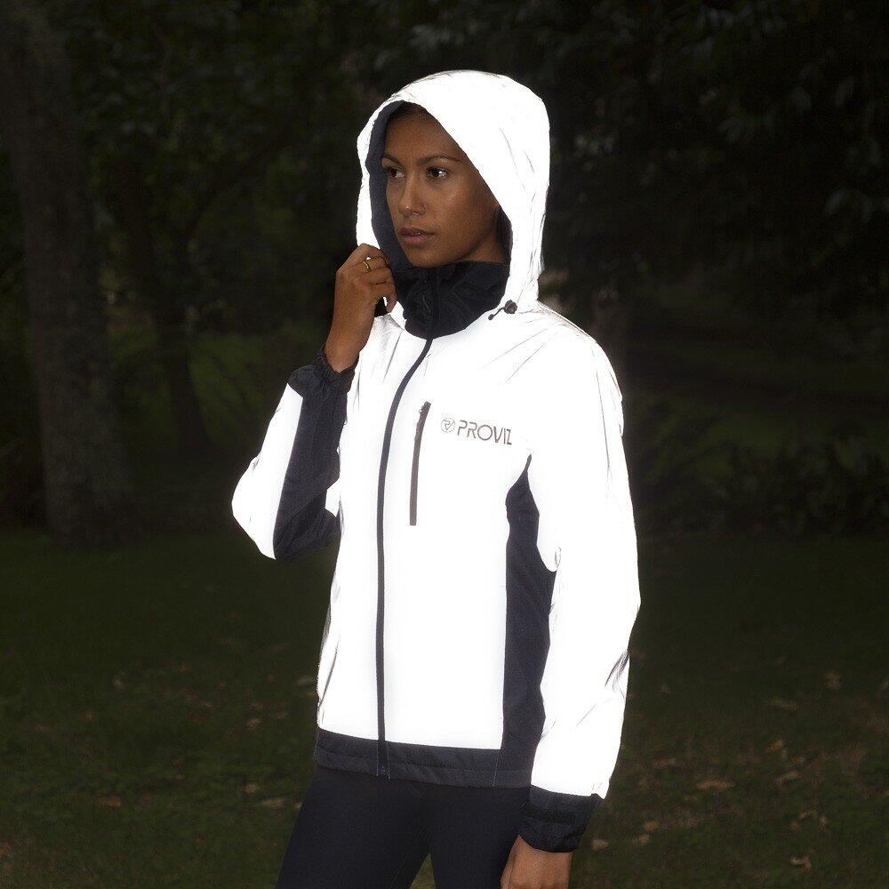 Proviz Women's REFLECT360 Fleece-Lined Reflective Waterproof Outdoor Jacket 5/6