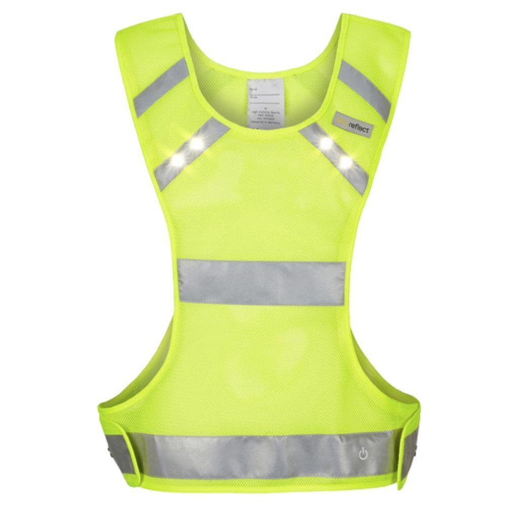 Gilet led velo decathlon new arrivals