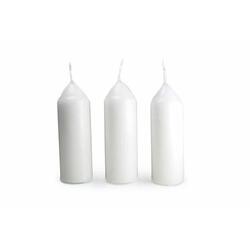 CANDLES B Pack de 3 Bougies paraffine - 9h - Blanc