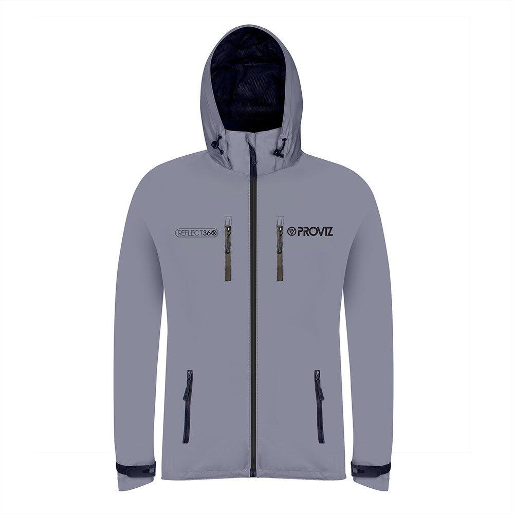 Reflective hooded jacket sale