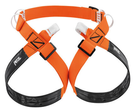 Harnais spéléo PETZL Superavanti orange/noir léger
