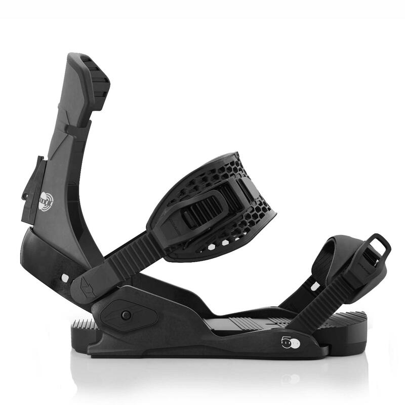 Legaturi Snowboard Drake Fifty, Negru, L
