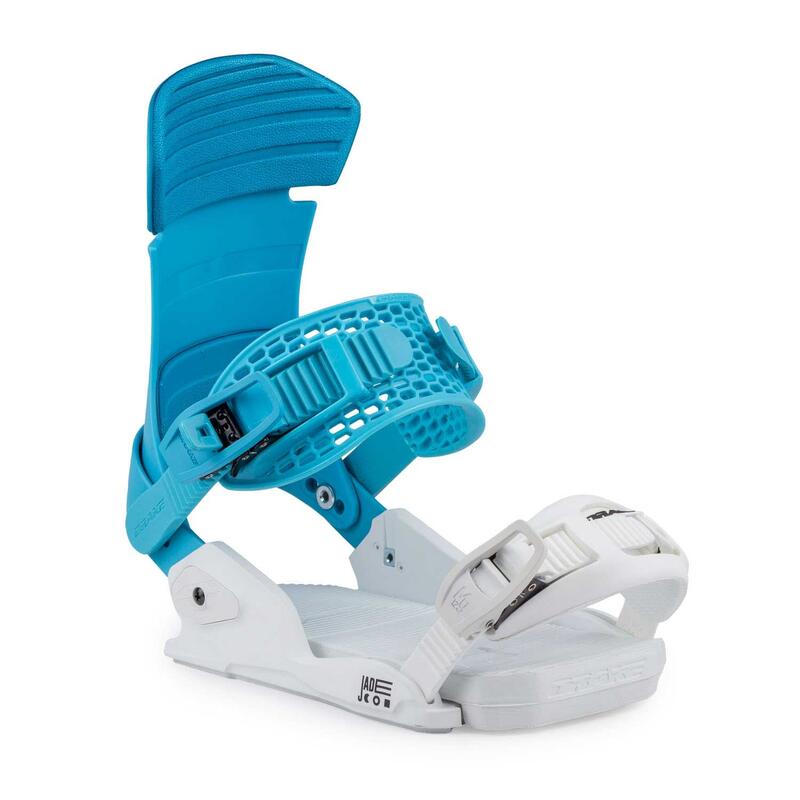 Legaturi Snowboard Drake Jade, Alb/Albastru, L