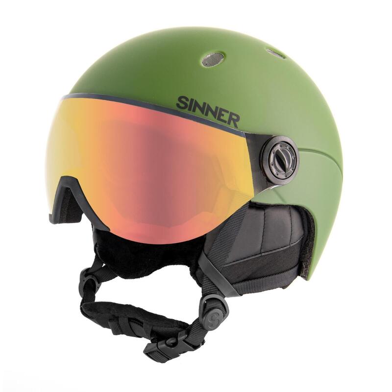 Casti Ski/Snowboard Sinner Titan Visor, Verde, M