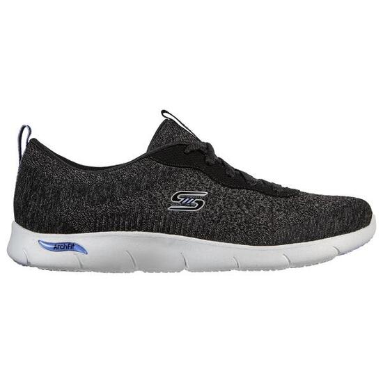 Zapatillas Caminar Unisex Skechers Arch Fit Refine Negro