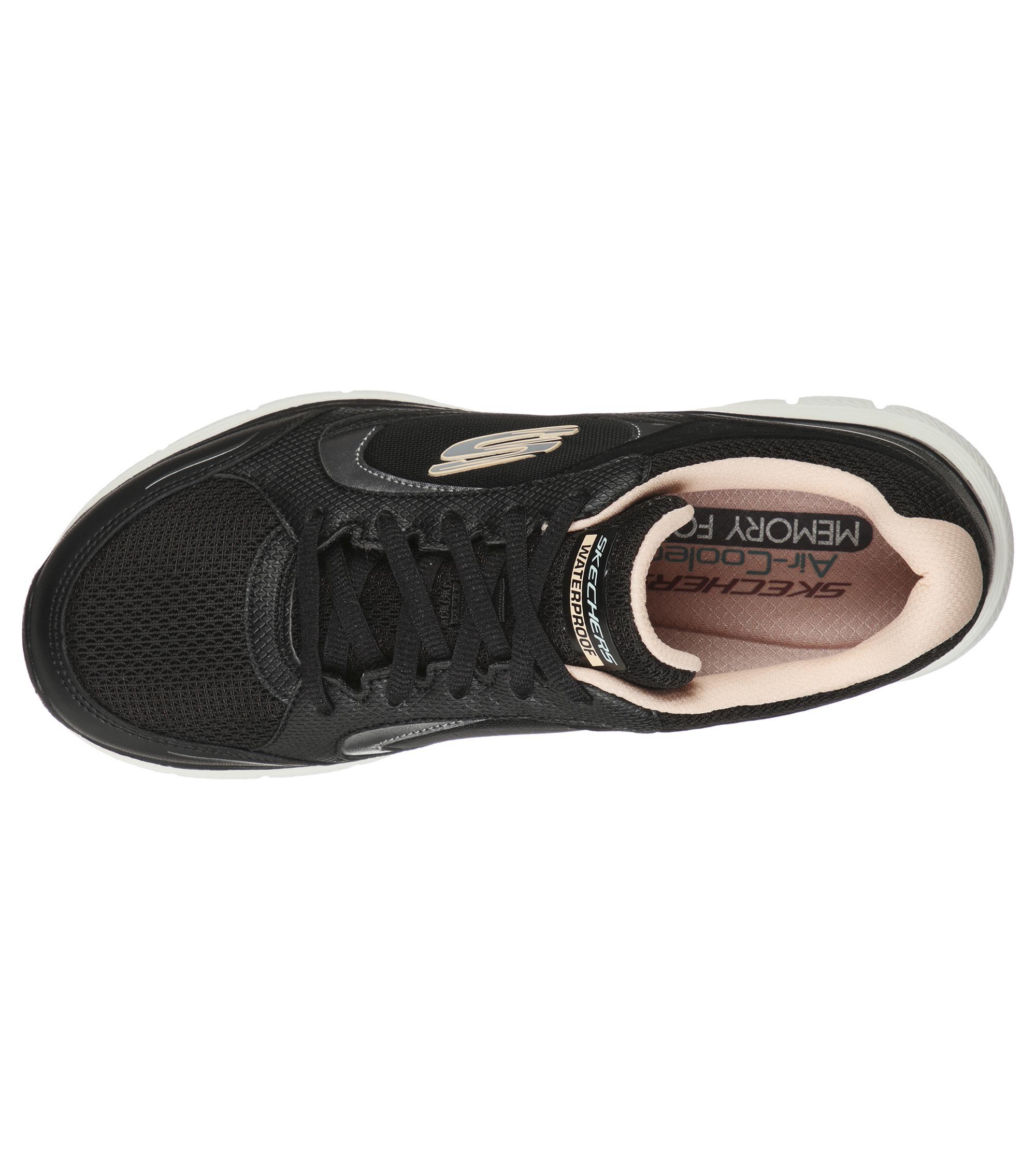 Sapatos de caminhada para mulher Skechers Flex Appeal 4.0 Preto 3/5