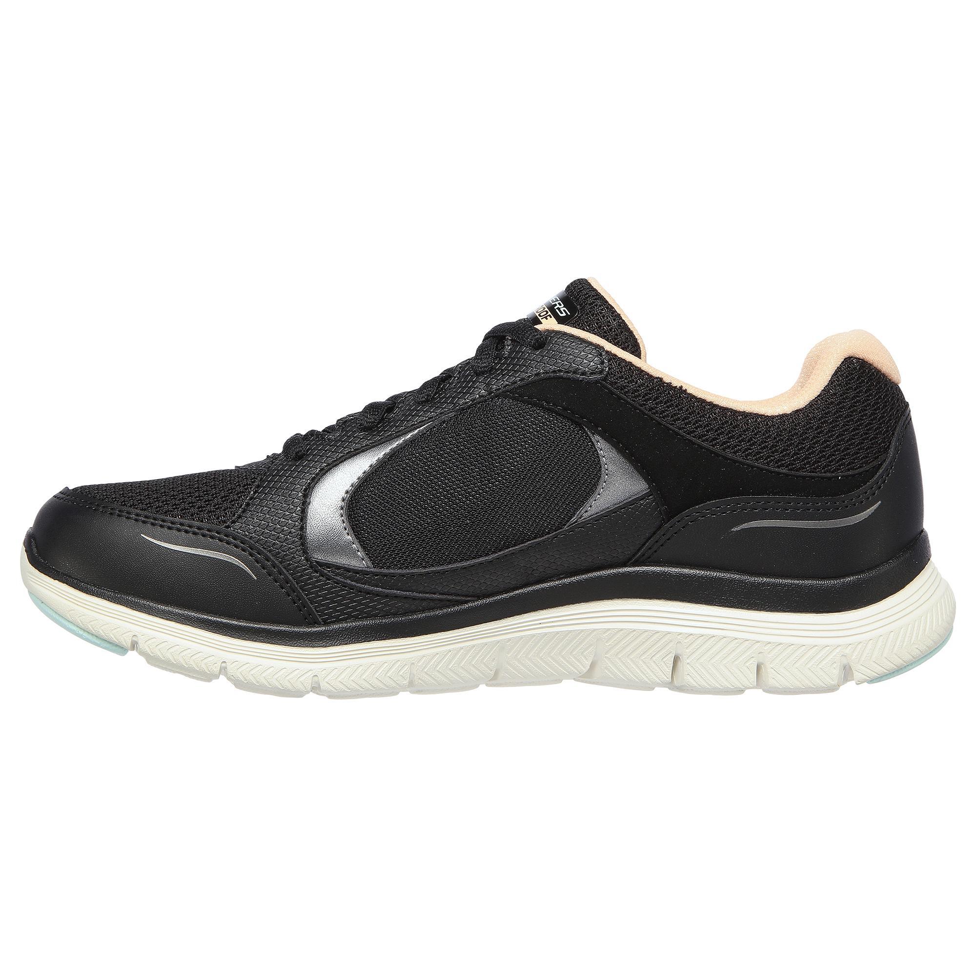 Sapatos de caminhada para mulher Skechers Flex Appeal 4.0 Preto 5/5