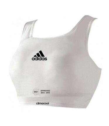 Brassière + protège poitrine wkf (couleur : blanc - taille : s (85))