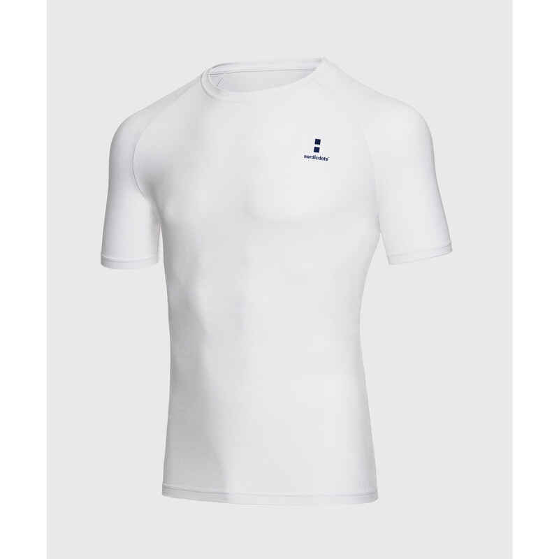 Bio Tennis/Padel T-Shirt Herren Weißes Media 1