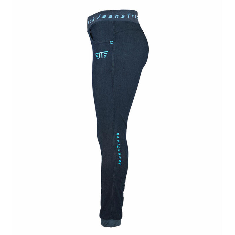 Pantalón Escalada para Mujer Jeanstrack Dena Jeans Stone Azul