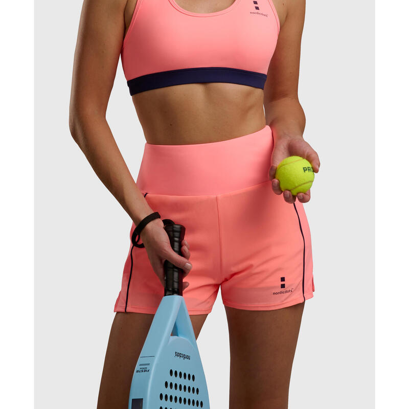 Elegance Short de Tennis/Padel Femme - Melon