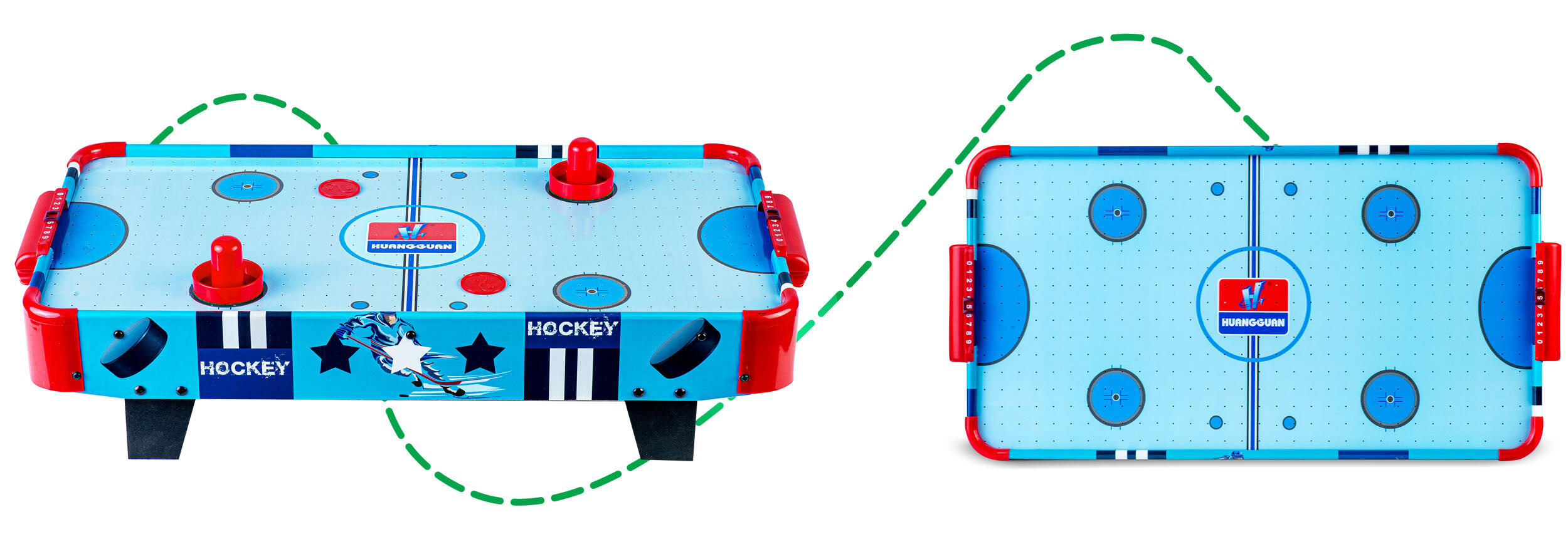Stół do gry cymbergaj Air Hockey Neo-Sport NS-422 3/5