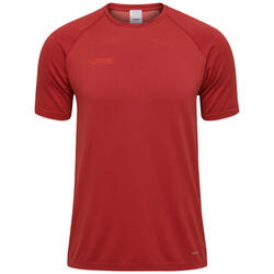 T-Shirt Hmlauthentic Multisport Mannelijk Ademend Sneldrogend Naadloos Hummel