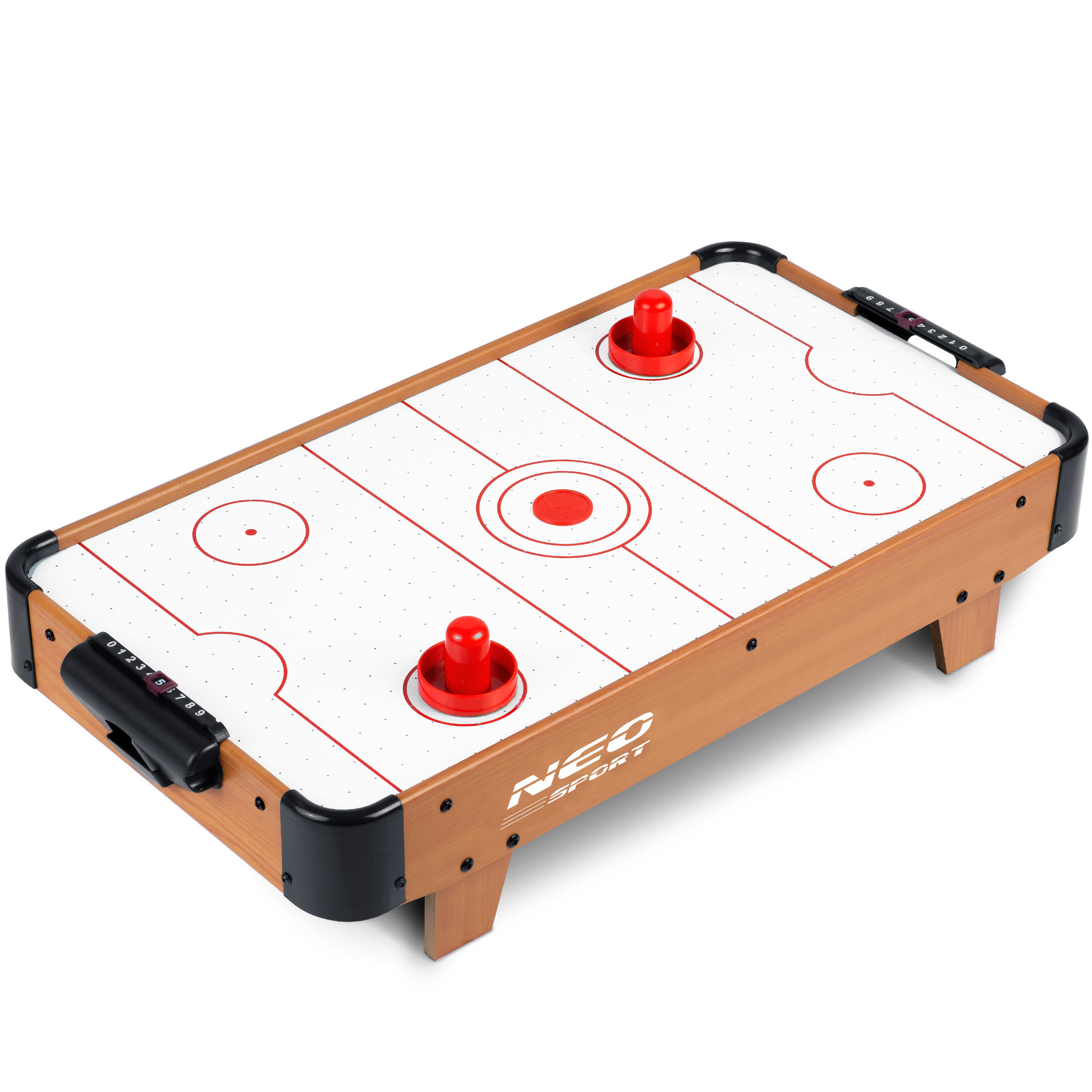 Mesa Air Hockey adulto Neo-Sport NS-421 marrón 2/5