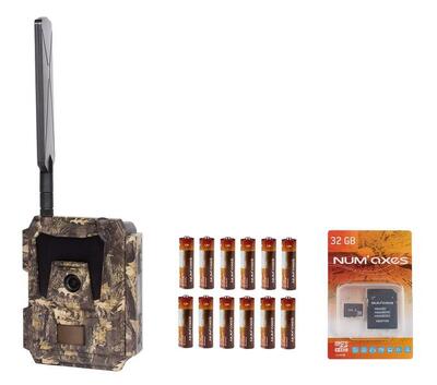 All-inclusive-Paket: Fotofalle PIE1046 + Batterien + Speicherkarte