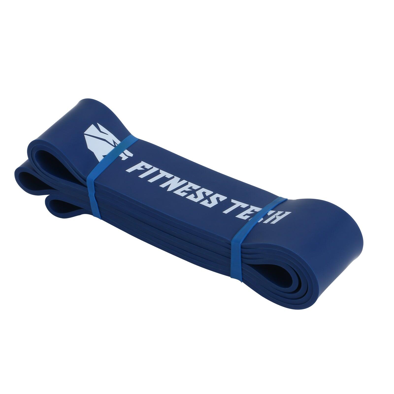 Bande Élastique de Résistance Latex Fitness Tech – Training Band Bleu 1/3