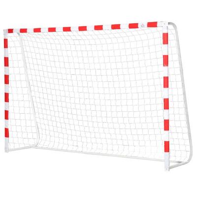 HOMCOM Rete da Calcio Porta da Calcio e Calcetto Adulti e Bambini 302x83x201cm
